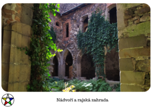 Rajská zahrada Rosa coeli